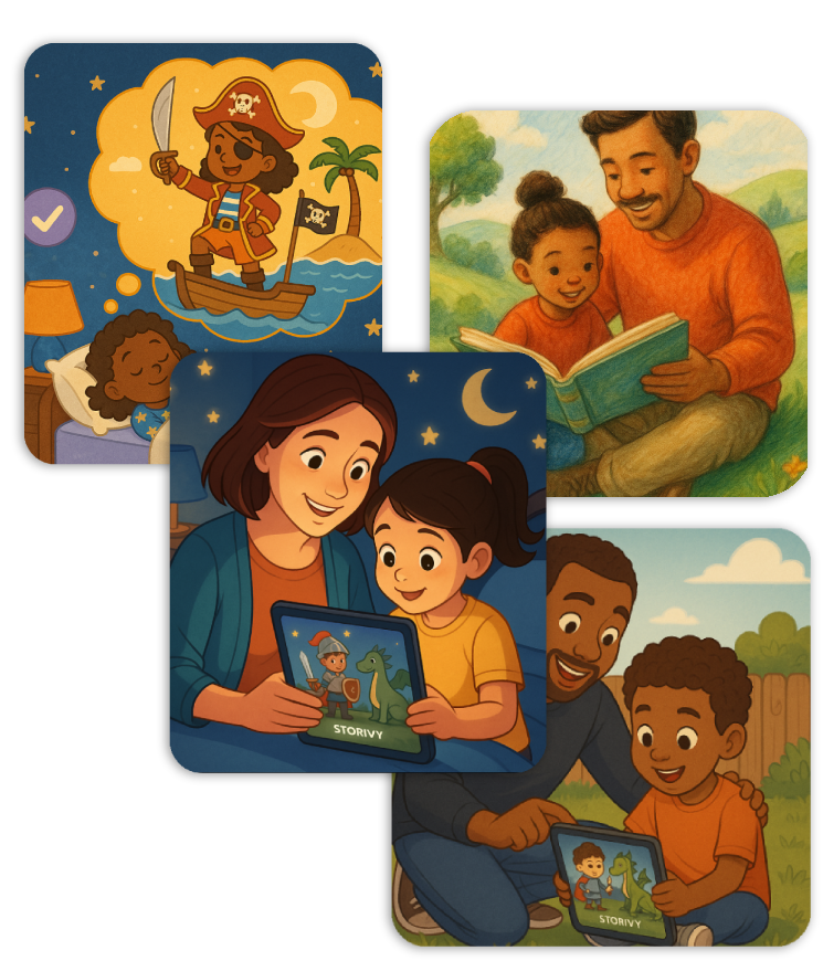 Storivy – Bedtime Stories Made<br>Just for Your Child